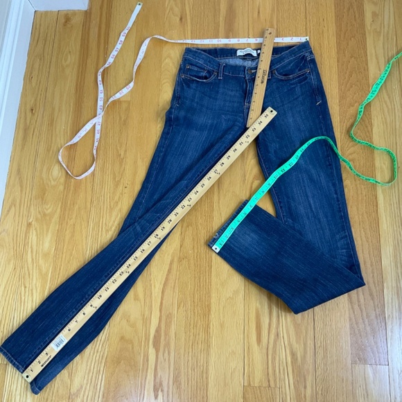 Abercrombie & Fitch Jeans Low Rise Straight Leg Long Erin (4 L) - Picture 7 of 8